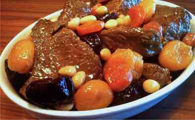 Amazing Christmas Veal with Fruit & Nut-7