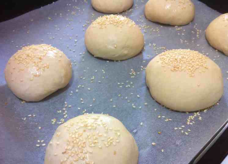 Fluffy Homemade Burger Buns-prep3