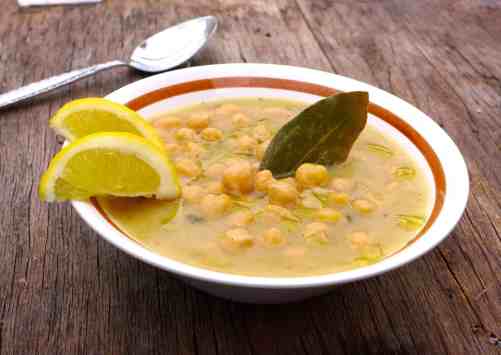 Greek Chickpea soup recipe (Revithia soupa)