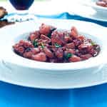 Greek Octopus and onion stew recipe (Octopus stifado)