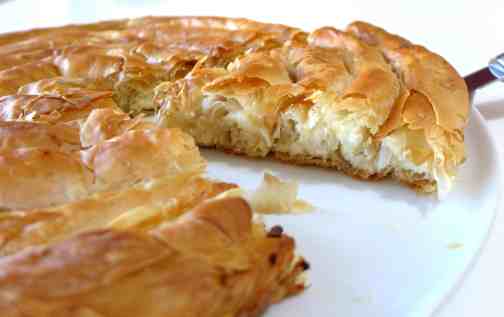 Greek cheese pie (Kichi Kozanis)-2