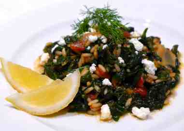 Spanakorizo recipe (Greek spinach rice)-2