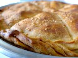 Traditional Greek Leek Pie recipe (Prasopita)-3