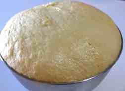 Tsoureki dough bulk fermentation